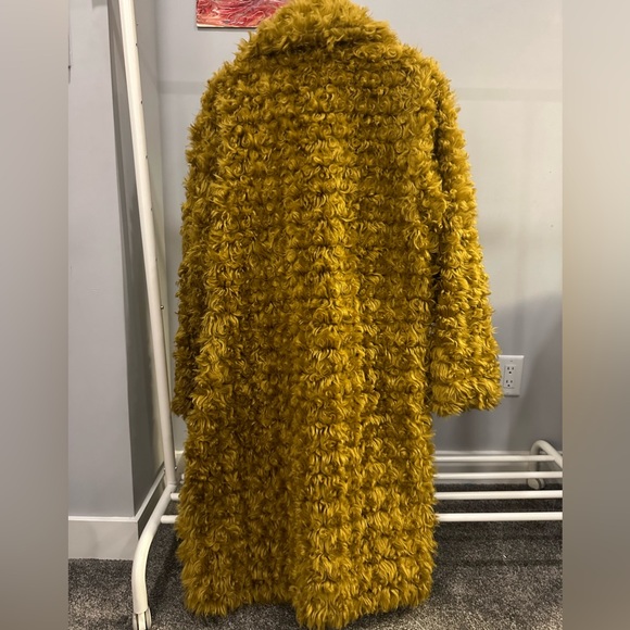 BAUM UND PFERDGARTEN long-sleeved faux shearling coat - Picture 3 of 3